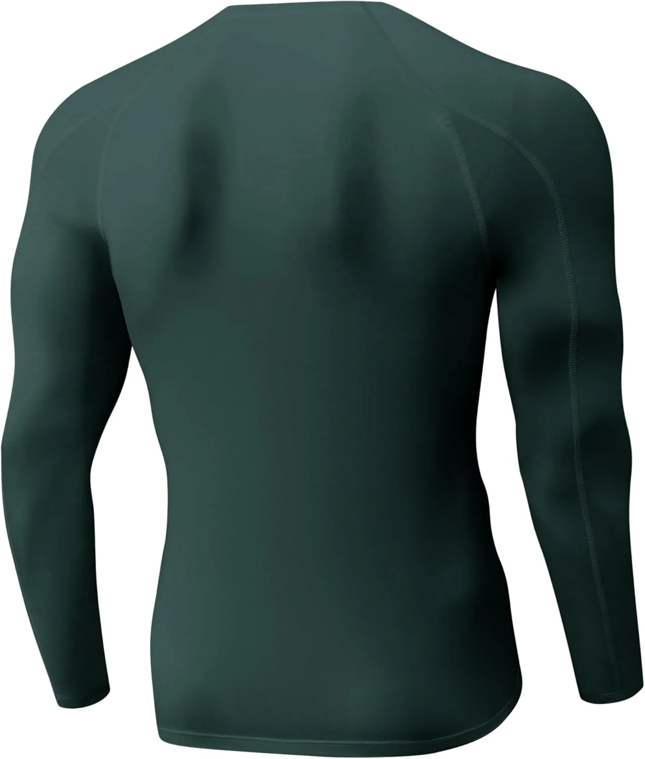 SPVISE Compression Shirt Men Long Sleeve, Cool Dry Men's Athletic Workout Running T-Shirt Tops, Sports Rash Guard Base Layer