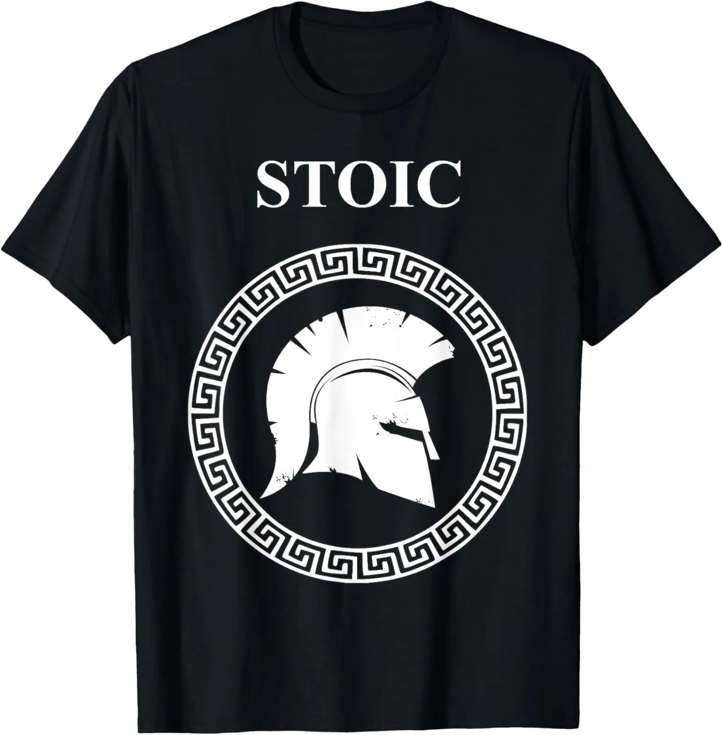 Stoic Ancient Warrior Virtues Philosopher T-Shirt