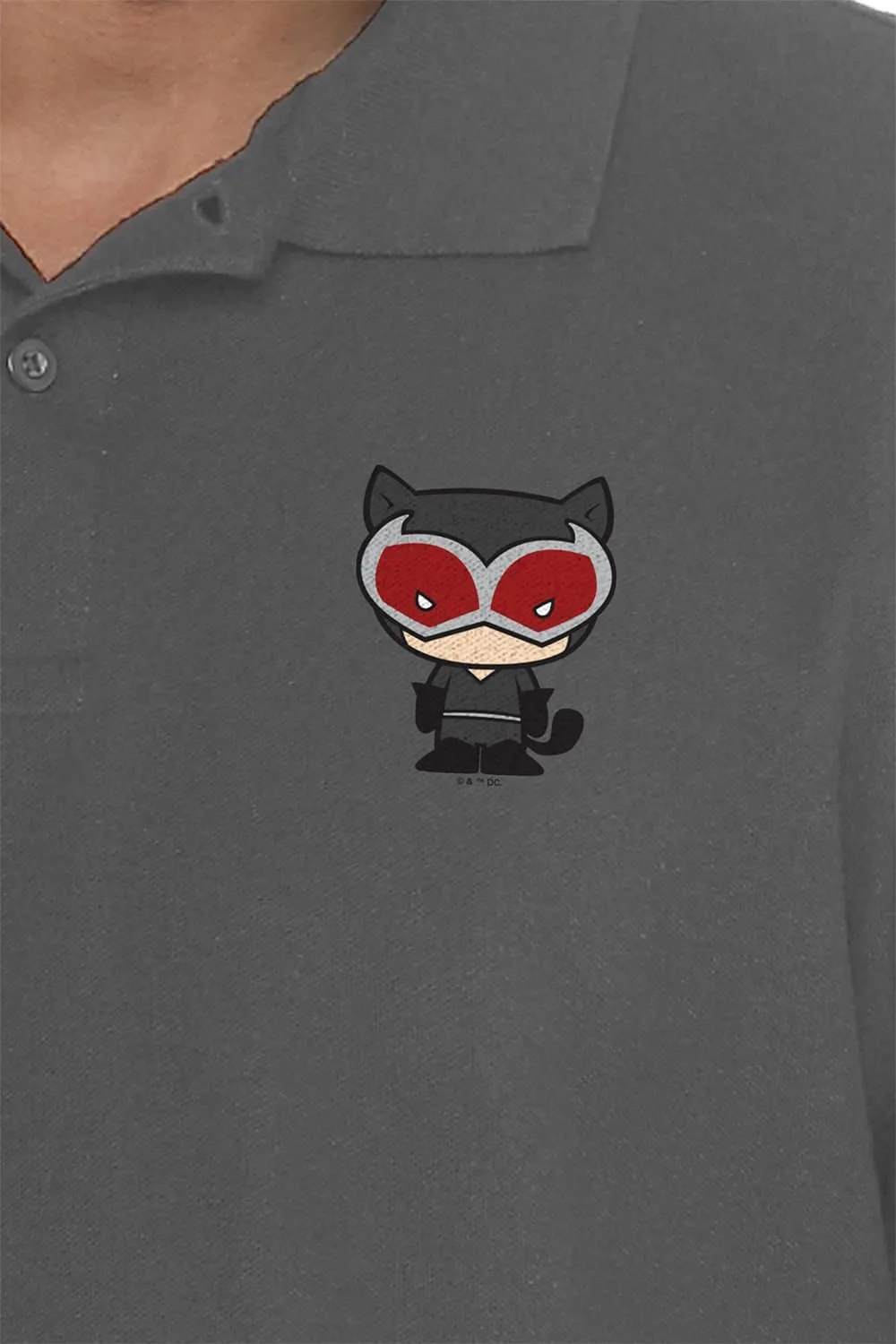 Super Hero Chibi Collection Cotton Polo Shirt
