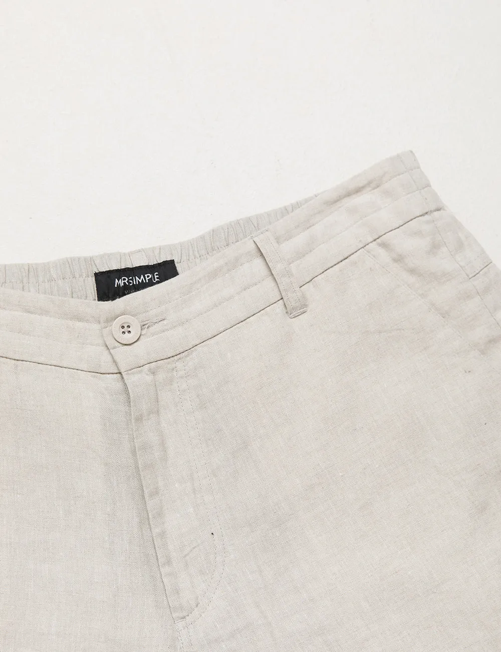 Tanner 2.0 Linen Shorts - Natural