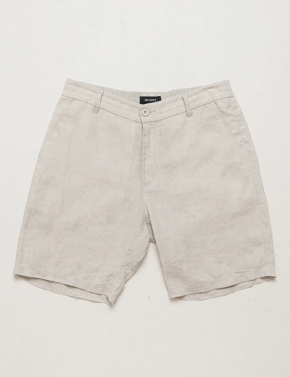 Tanner 2.0 Linen Shorts - Natural