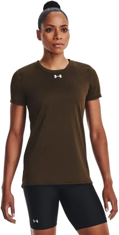 Under Armour Women's Team Tech Loose Midnight Navy Short Seleve Shirt