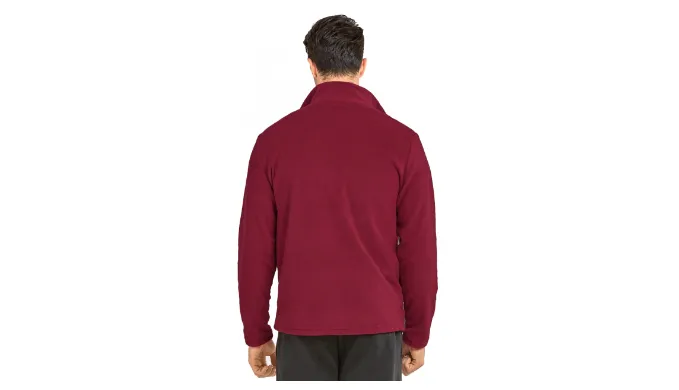 Unibasic Men Full Zip Long Sleeve Polyester Polar Fleece Jacket - Ships Next Day!