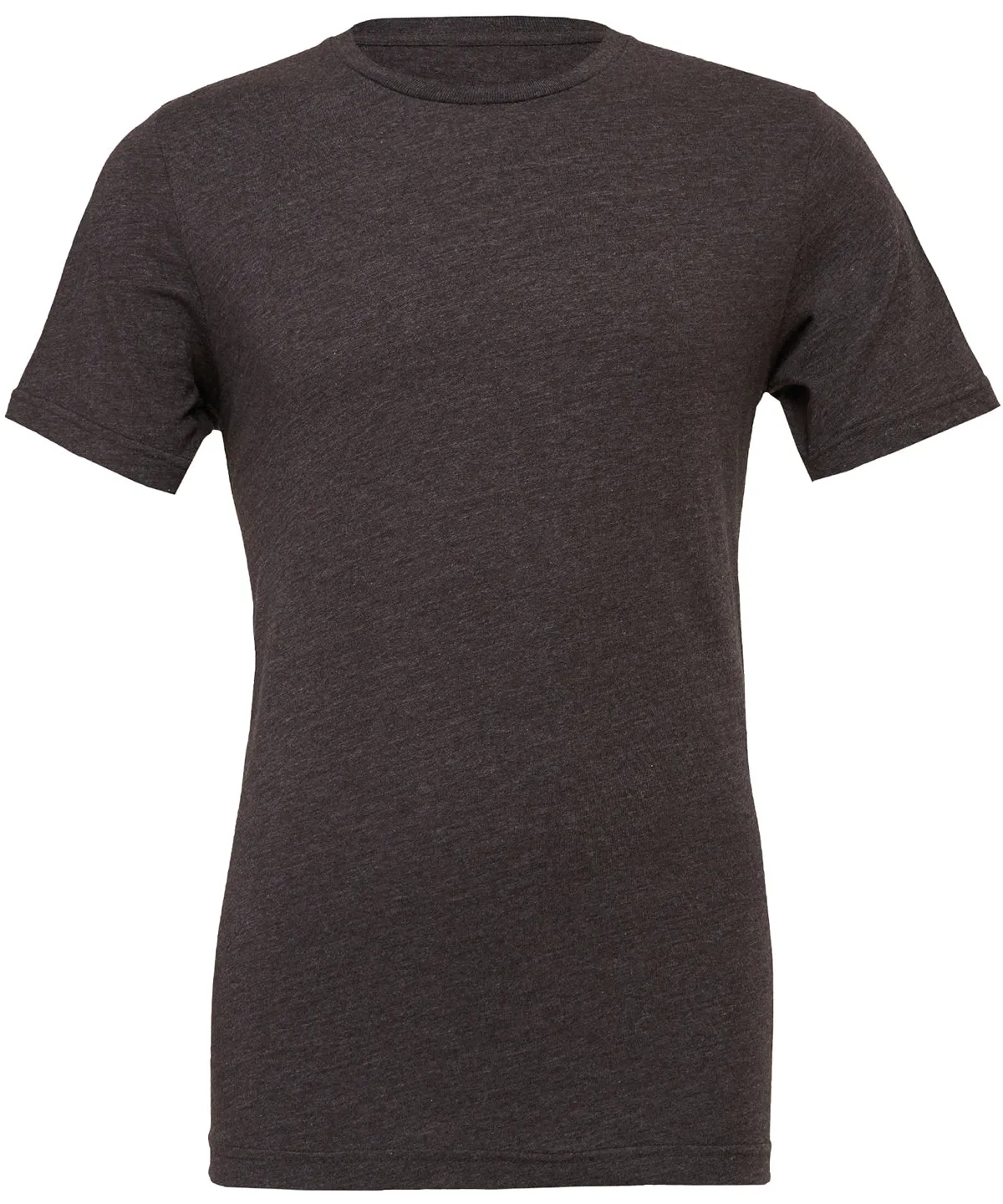 Unisex heather CVC short sleeve t-shirt | Dark Grey Heather