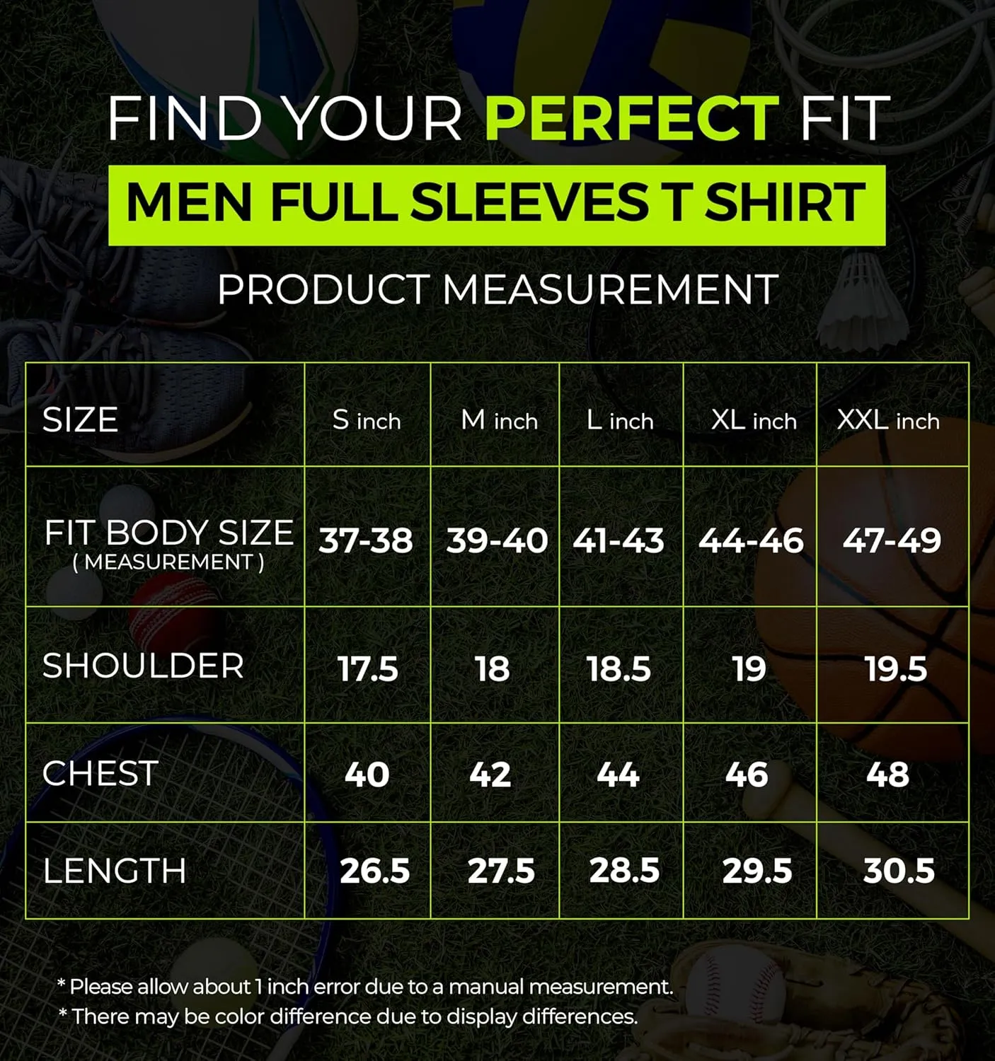 URBAN BUCK Mens Neon High Visibility Running Shirt - Lightweight Long Sleeve Workout Swim UPF50  Basic Sun T-Shirt for Men