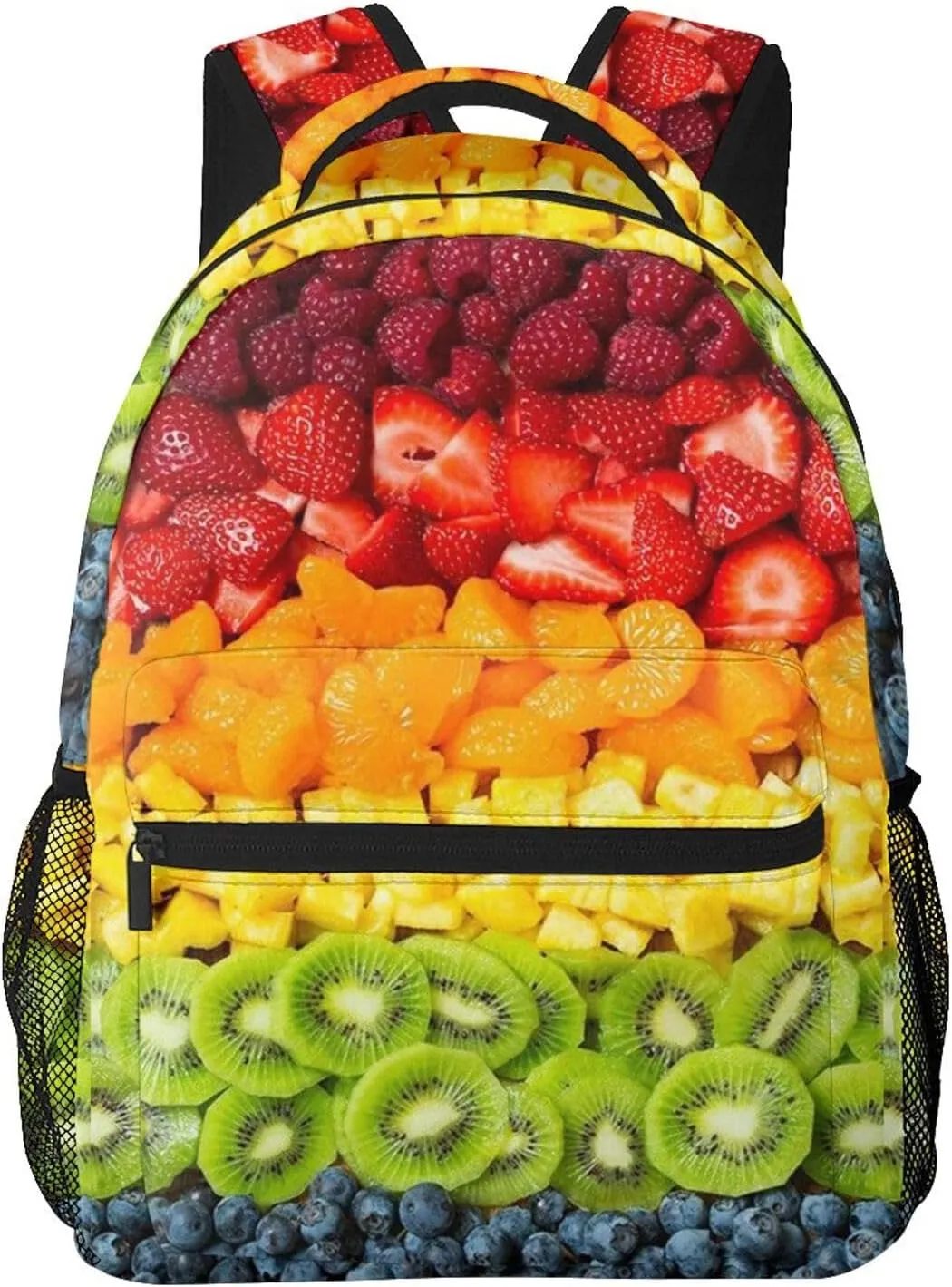 Variety Of Fruits Backpack Laptop Backpack Sports Travel Shoulder bag Light casual backpack