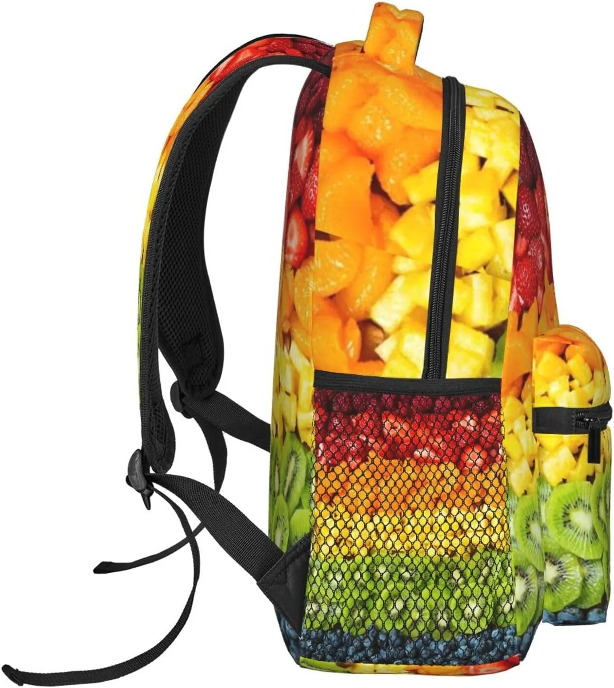 Variety Of Fruits Backpack Laptop Backpack Sports Travel Shoulder bag Light casual backpack