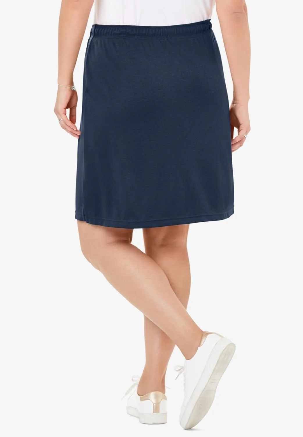 Woman Within Plus Size Sport Knit Skort