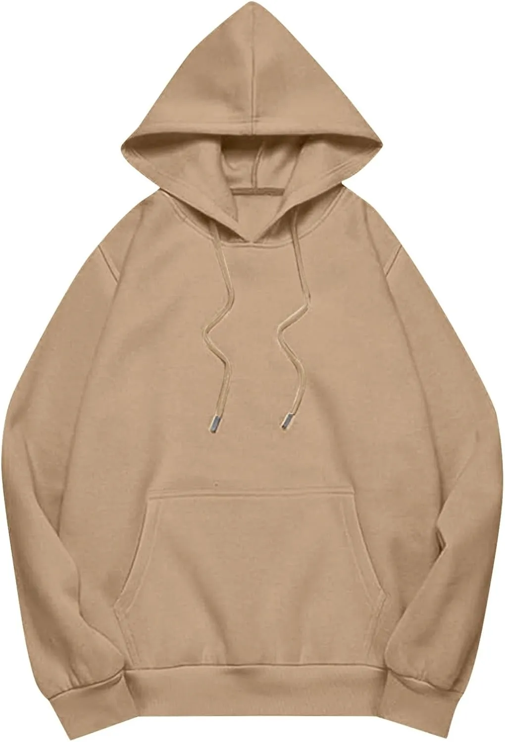Women Oversized Hoodies Casual Long Sleeve Pullover Winter Plus Size Drop Shoulder Pocket Sweatshirts Trendy