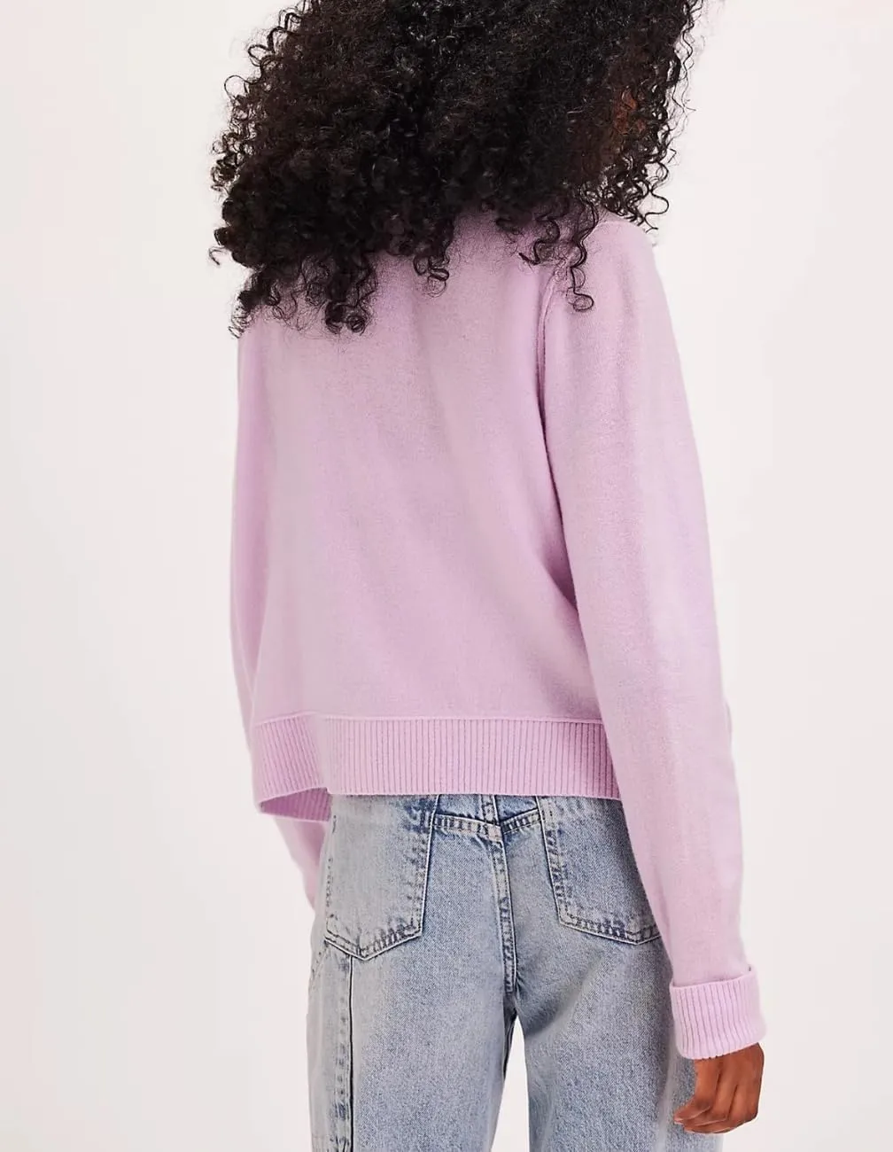Women Y2K Open Front Button Down Knit Crop Cardigan Sweater Scoop Neck Long Sleeve Solid Causal Ribbed Top Fall