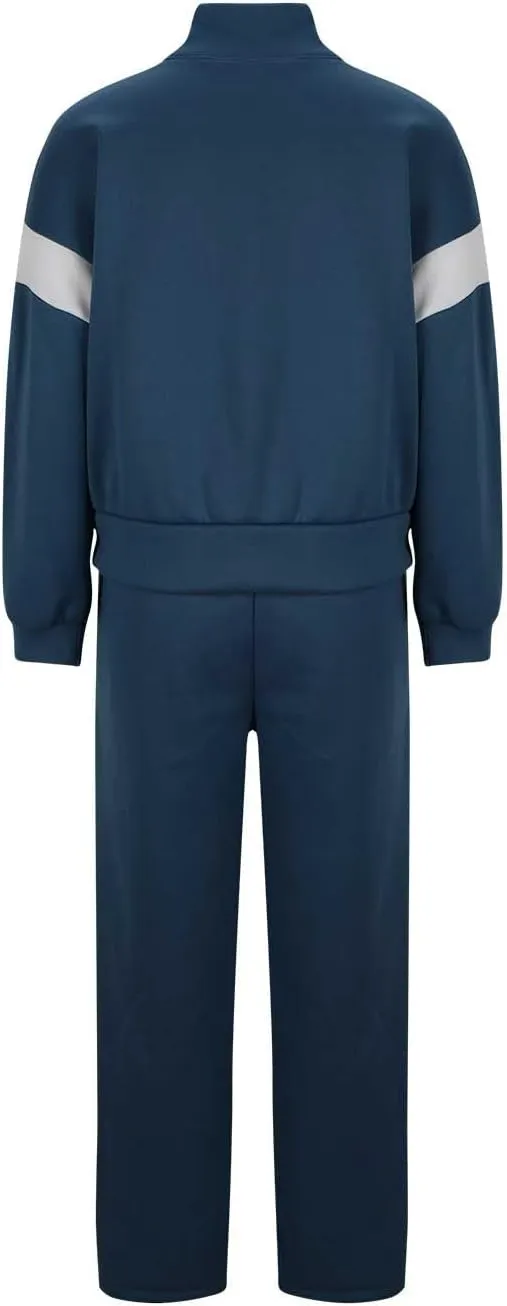 Women's 2 Piece Athleisure Set, Half High Neck Zip Jacket, Wide Leg Elastic High Waisted Pockets Pants Jogging Outfit