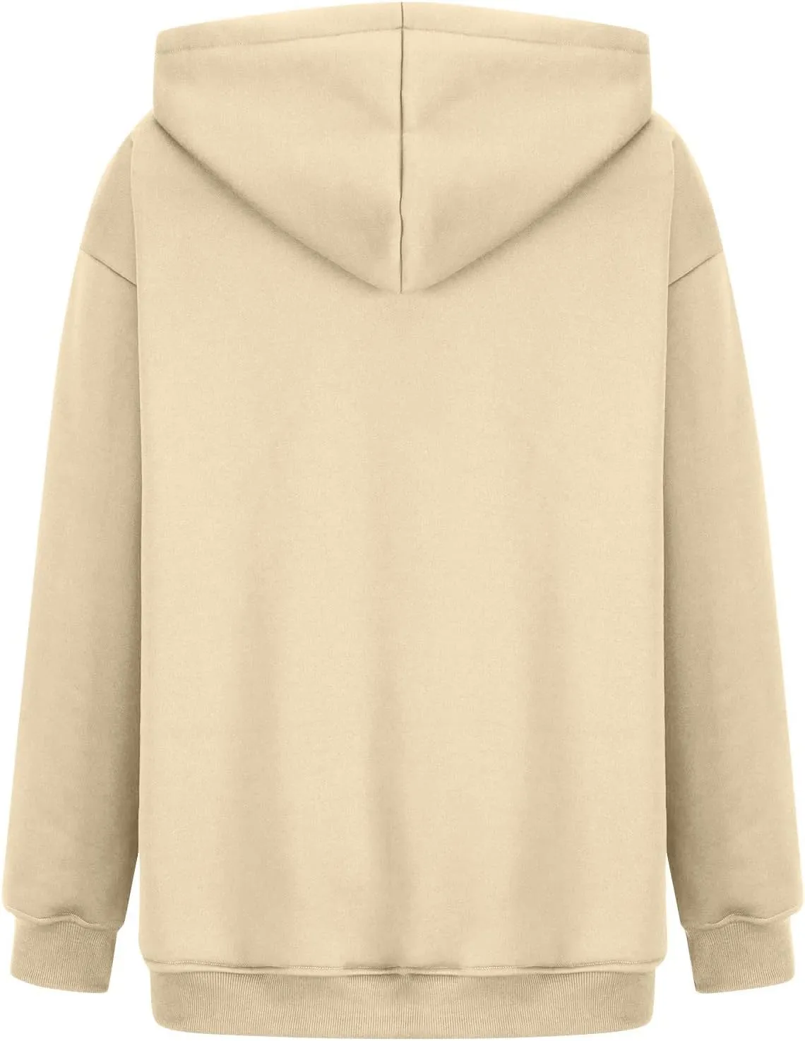 Womens Oversized Hoodies Fleece Sweatshirts Long Sleeve Drawstring Sweaters Pullover Fall Winter Clothes with Pocket