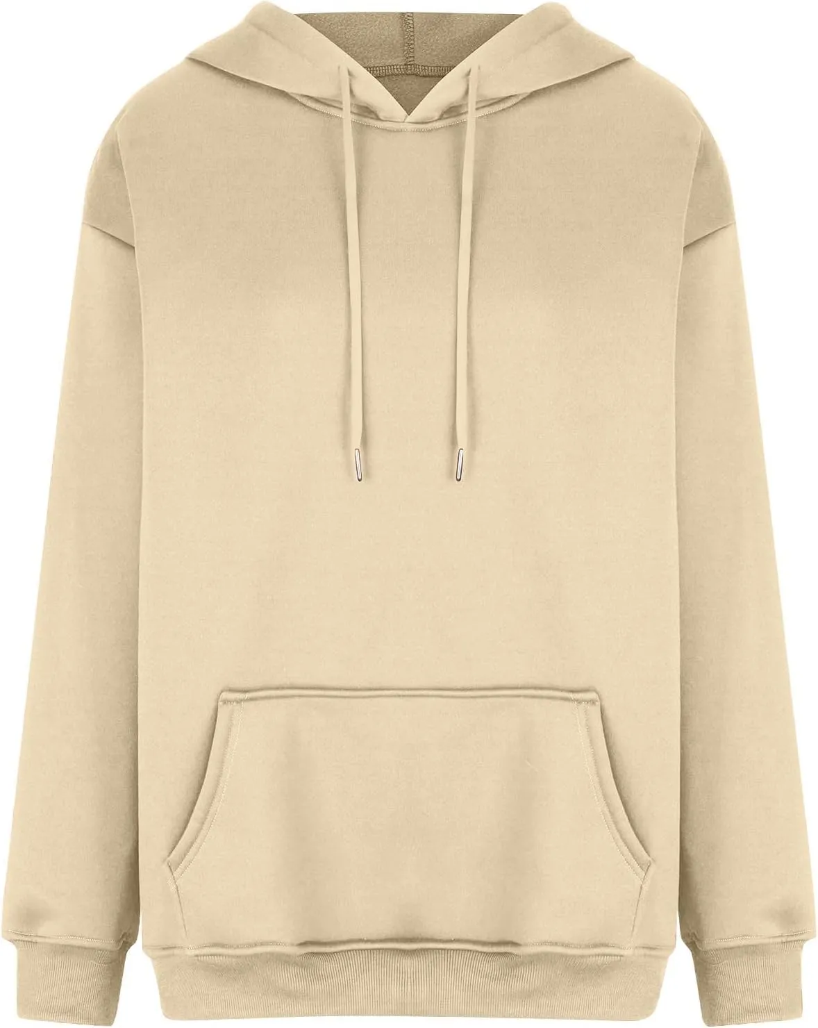 Womens Oversized Hoodies Fleece Sweatshirts Long Sleeve Drawstring Sweaters Pullover Fall Winter Clothes with Pocket
