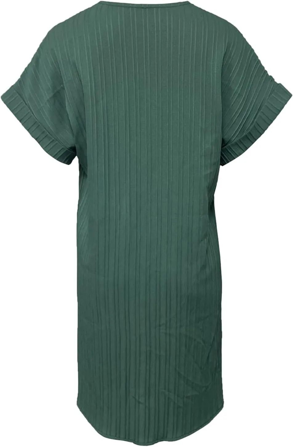Womens Summer Shirt Dress Short Sleeve A Line Shift Dress Casual Loose Fit Beach Sundress Shirt Tunic Dresses with Pockets