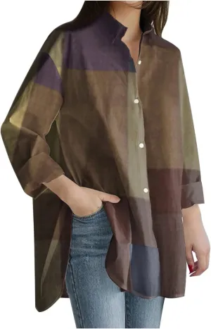 Womens Tops Long Sleeve Long Sleeve Down Christmas Fall Jacket Blouses for Women Womans Tops Casual Blouses for