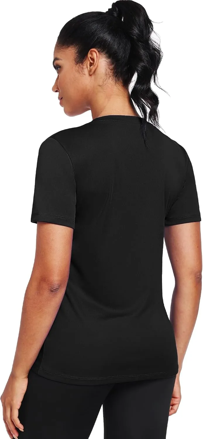 Workout Tops for Women Short Sleeve Athletic Shirts UPF 50  Sun Protection Quick Dry Running T Shirts