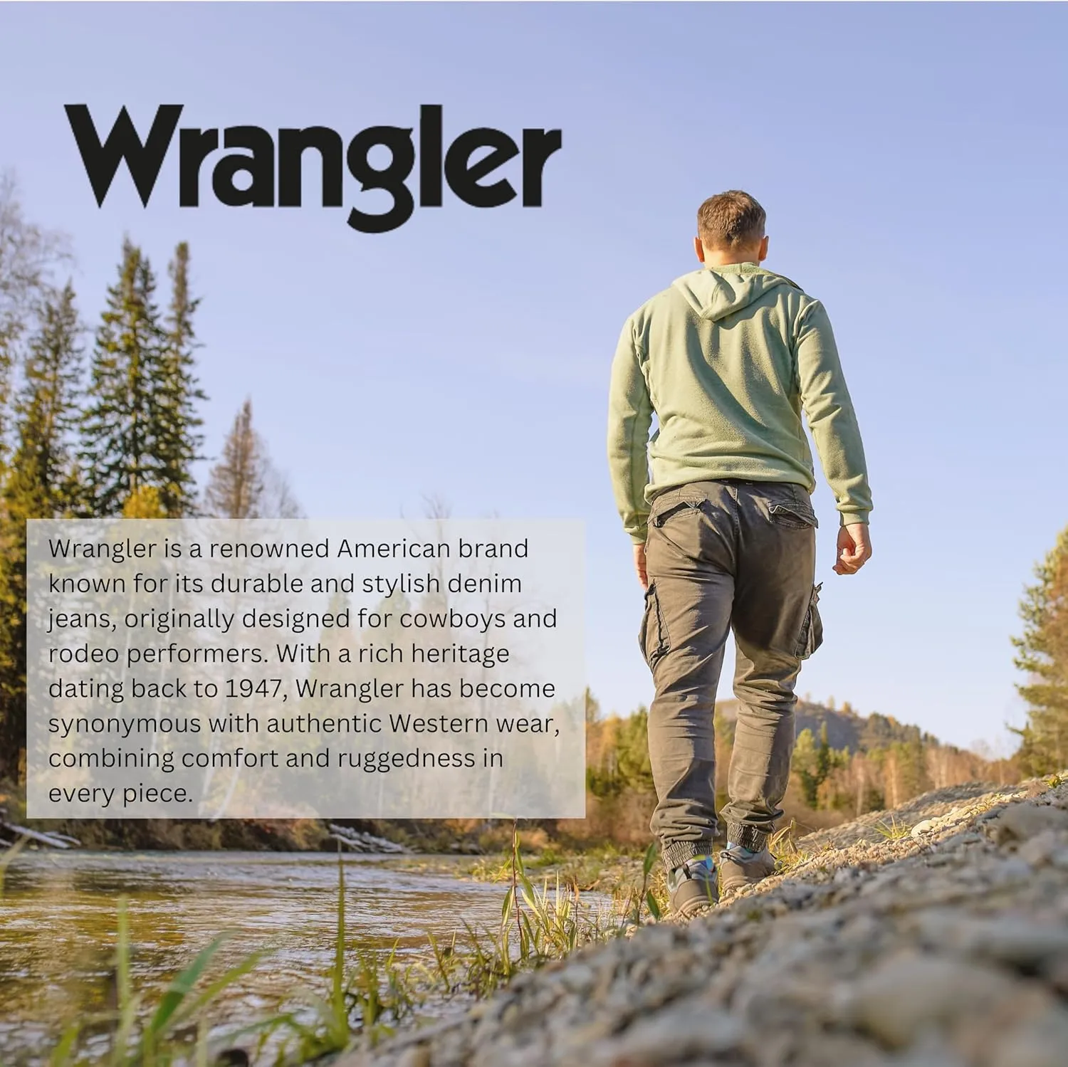 Wrangler Hoodies for Men Big and Tall - Sherpa Lined Zip Up Sweatshirt